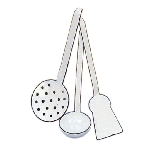 70430600 Gluckskafer Enamel cooking set 3 utensils