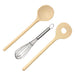 70430762 Gluckskafer Whisk and Wooden Spoon Set