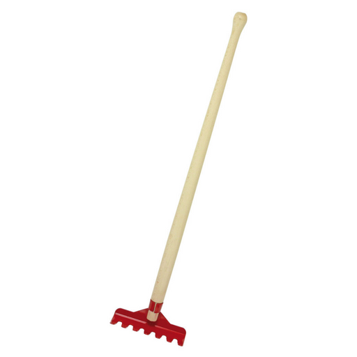 70435624 Gluckskafer Metal Rake long 62cm red