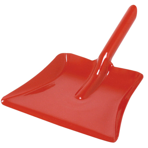 70433024 Gluckskafer Metal dustpan red 24cm