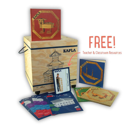 KAPLA Building Planks School Classroom Bundle with FREE Teacher Resources for STEM Learning