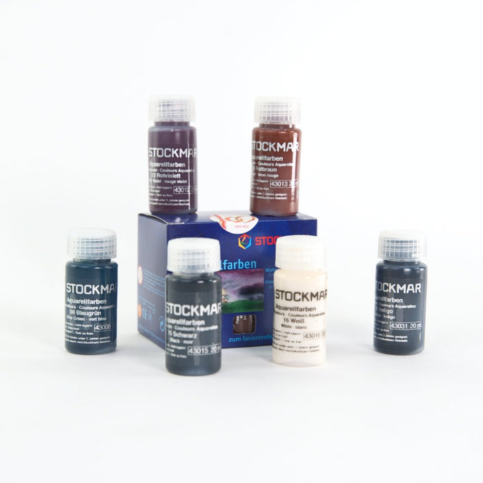 STOCKMAR Aquarelle Watercolours Supplementary Assortment 6 Bottles 20 ml from Australia