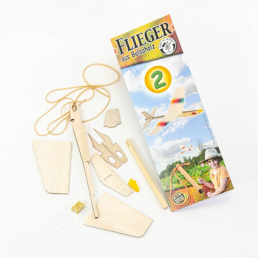 A600661 Kids at work Balsa Wood Plane Kit 2