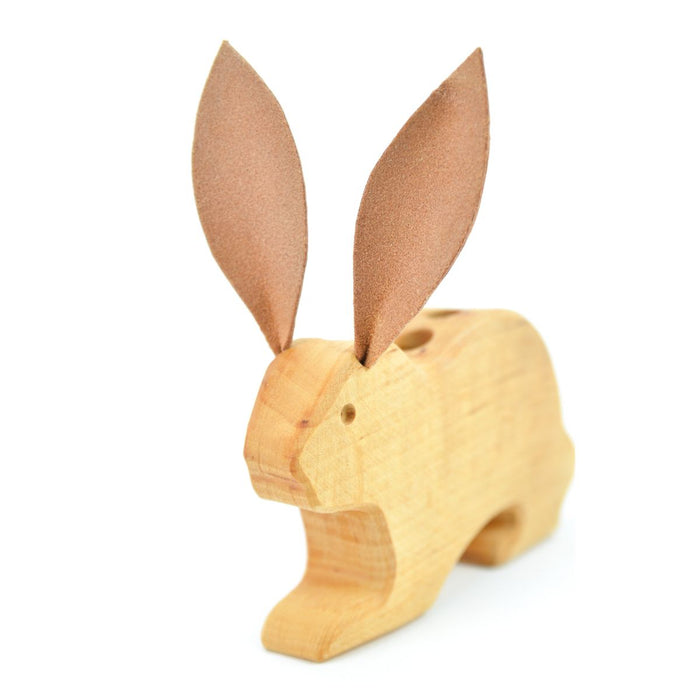 74001613 Drei Blatter Wooden Pencil Holder - Bunny