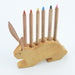 74001613 Drei Blatter Wooden Pencil Holder - Bunny