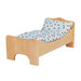 Gluckskafer Children's Wooden Doll Bed L50cmxW24cmxH22cm 70422002