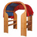 70428110 Gluckskafer Wooden Playhouse complete (2 playstands + 2 archs) 140cm wide