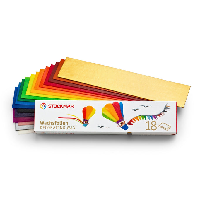 STOCKMAR Decorating Wax Sheets Assorted Colours from Australia