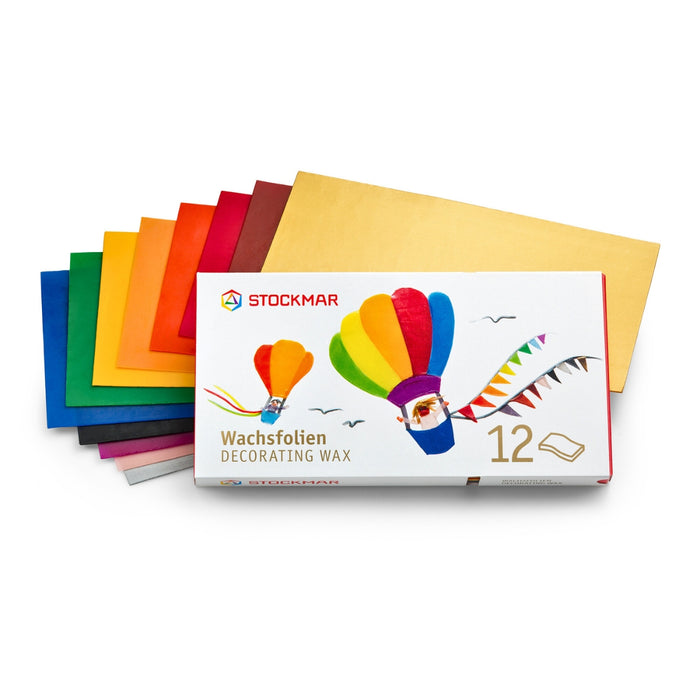 STOCKMAR Decorating Wax Sheets Assorted Colours from Australia