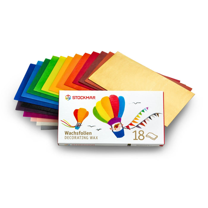 STOCKMAR Decorating Wax Sheets Assorted Colours from Australia