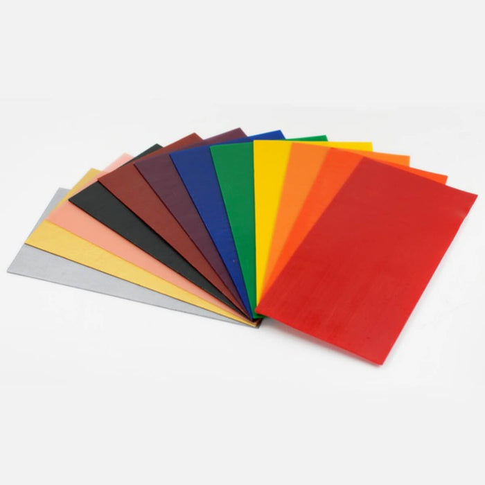 STOCKMAR Decorating Wax 12 Sheets Single Colour Large 10x20cm