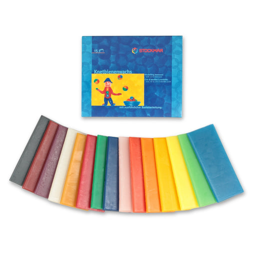 STOCKMAR Modelling Beeswax 15 Assorted Colours from Australia