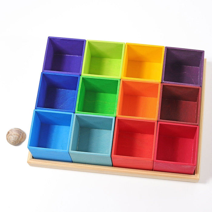 10299 Grimm's Rainbow Sorting Boxes