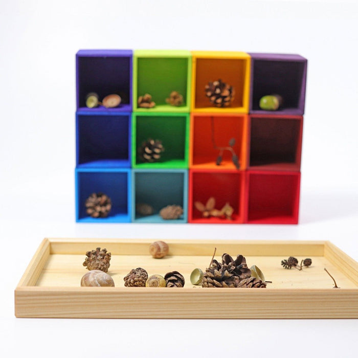 10299 Grimm's Rainbow Sorting Boxes