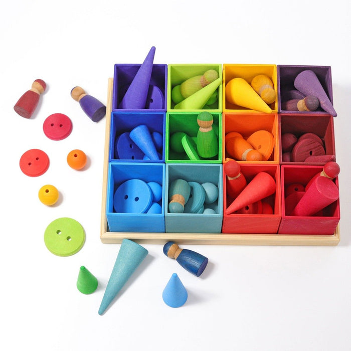 10299 Grimm's Rainbow Sorting Boxes