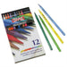 20572512 Progresso woodless pencils 12 assorted colours