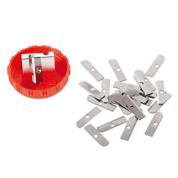 20590201 Spare Blades For Normal Sharpener 25 Pce.