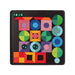 91177 Grimm's Magnet Puzzle Triangle, Square, Circle with Sparkling Parts