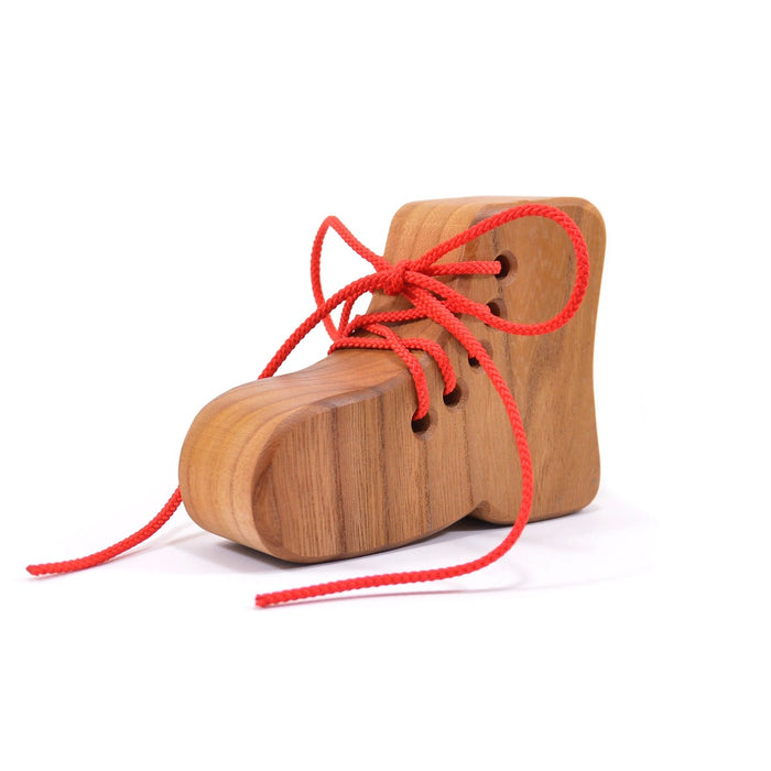 YA100 Mader Wooden Lacing Shoe