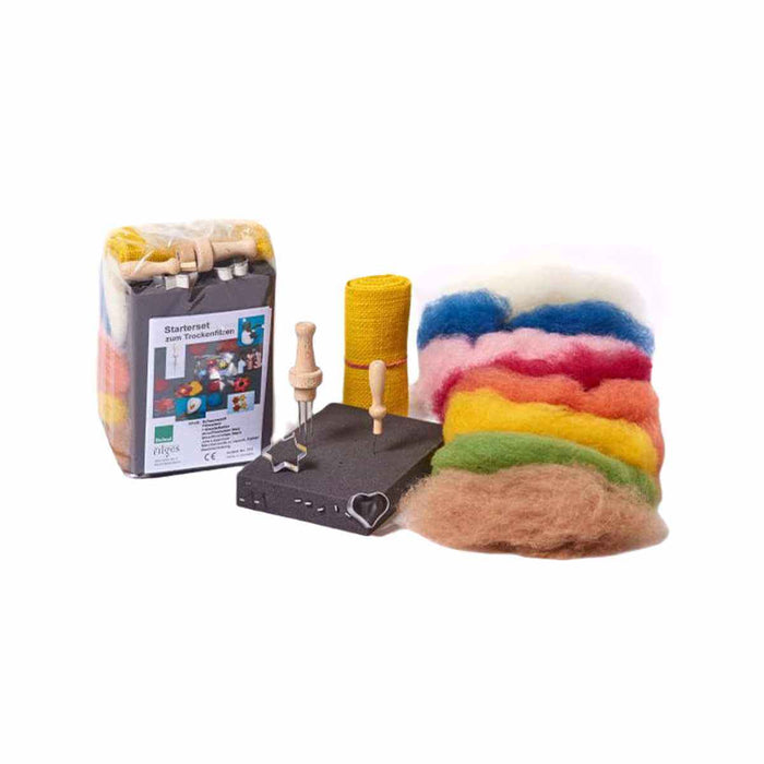 35345200 Filges Wet or Dry Felting Starter Kit with Plant Dyed Fleece