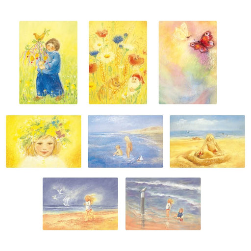 95305032 Postcards 'Spring / Summer Set 2' assorted pk of 8 by Marjan van Zeyl