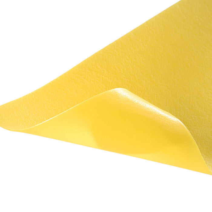 85063705 Stockmar Decorating Wax 12 Sheets Single Colour Small 4x20cm Lemon Yellow