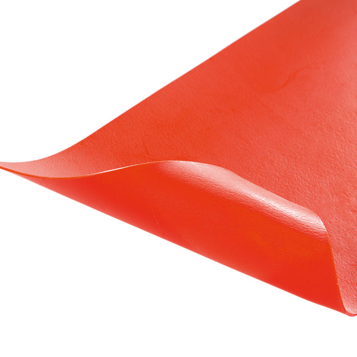 85063702 Stockmar Decorating Wax 12 Sheets Single Colour Small 4x20cm Vermillion